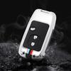 Чехол для автомобильного ключа Fob Cover Shell Keychain Keychain Accessories for Toyota Land Cruiser LC200 Prado 150 Camry Prius Crown