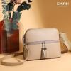 Genuine Leather Women's Bag Fashionable Casual Large Capacity Shell Bag Cowhide Single-shoulder Crossbody Bag