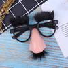 Fancy Cosplay Disguise Moustache Glasses Halloween Party Dress Big Nose