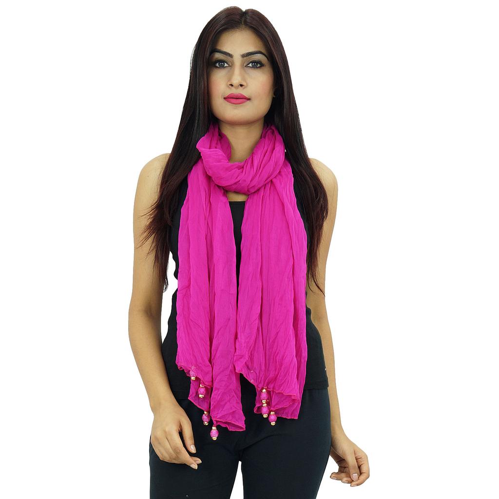 Длинные палантины с запахом на шею из шифоновой смеси Dupatta Women Chunni Indian Scarves