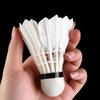 Эластичные тренировочные игры Спорт На открытом воздухе Пробка Бадминтонные воланы 12 шт Гусиное перо