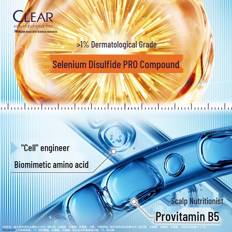 CLEAR 1% Selenium Sulfide Anti-Dandruff Shampoo