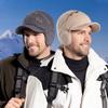Winter Outdoor Cycling Ear Protection Cap Fleece Thick Cap Men's Coldproof Warm Knitted Wool Cap