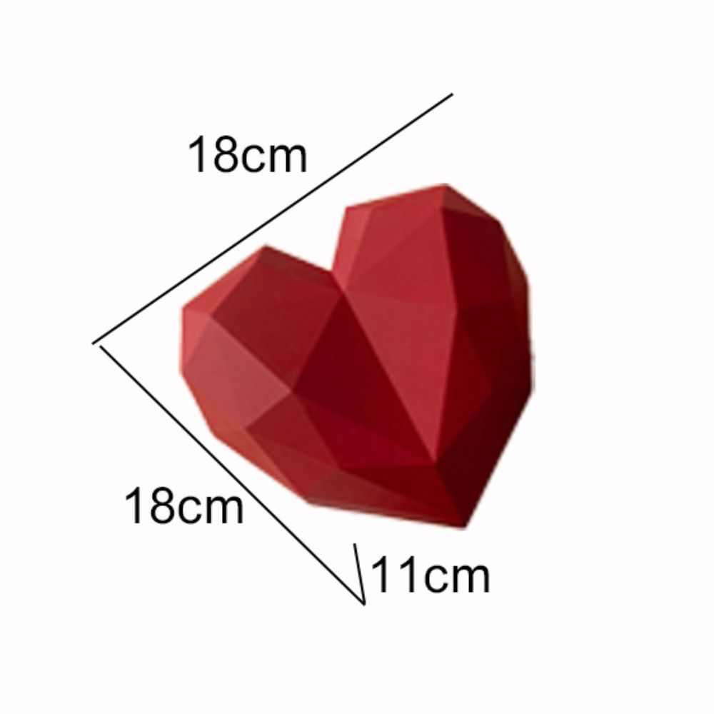Пустые коробки ко Дню святого Валентина Матовая подарочная коробка ко Дню рождения Подарочная коробка в форме сердца ко Дню святого Валентина