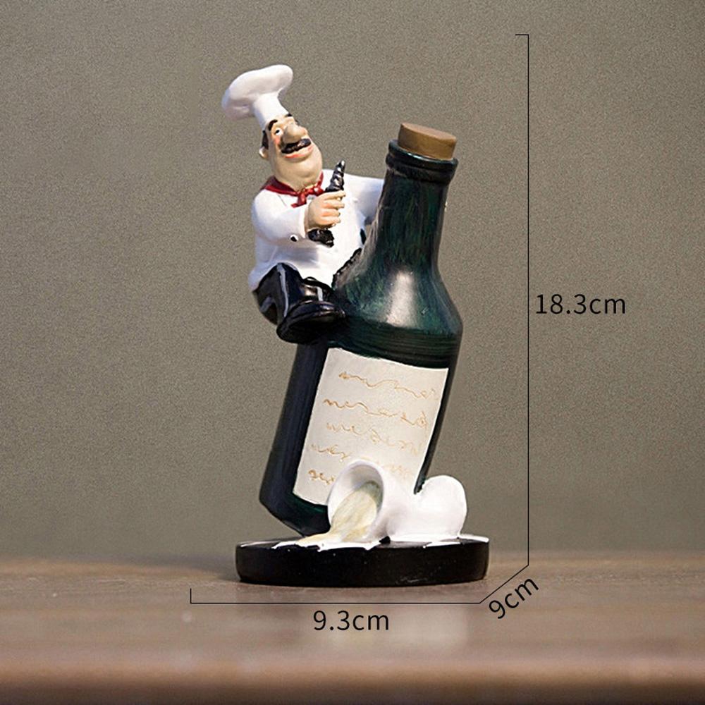 New Figure Model Toys Gift Chef Cooking Drinking Statue Living Room Decoration Crafts Ornaments Artwork