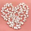 30 шт. Сияющие Белые Искусственные Жемчужные Бусины, Барочные Неправильные Формы, Идеально подходят для DIY Украшений и Поделок - Декоративные Аксессуары