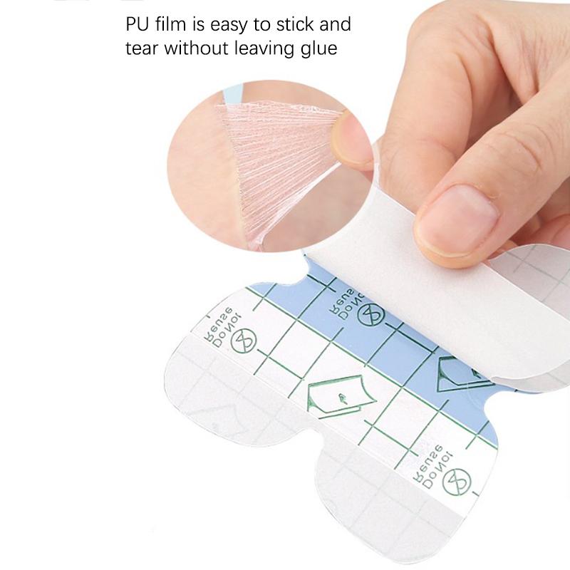 Пластырь в форме бабочки на пятку, устойчивый к износу, невидимый, устойчивый к поту, на ступню, на носок, лодыжку, медленное давление, остановка скрежета