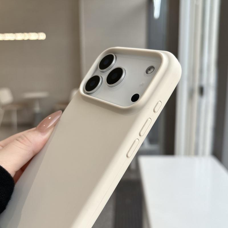 Genuine Camera Control Button Liquid Silicone phone case for For Iphone 17 16 Pro Max Air Titanium Gray shockproof soft back cover