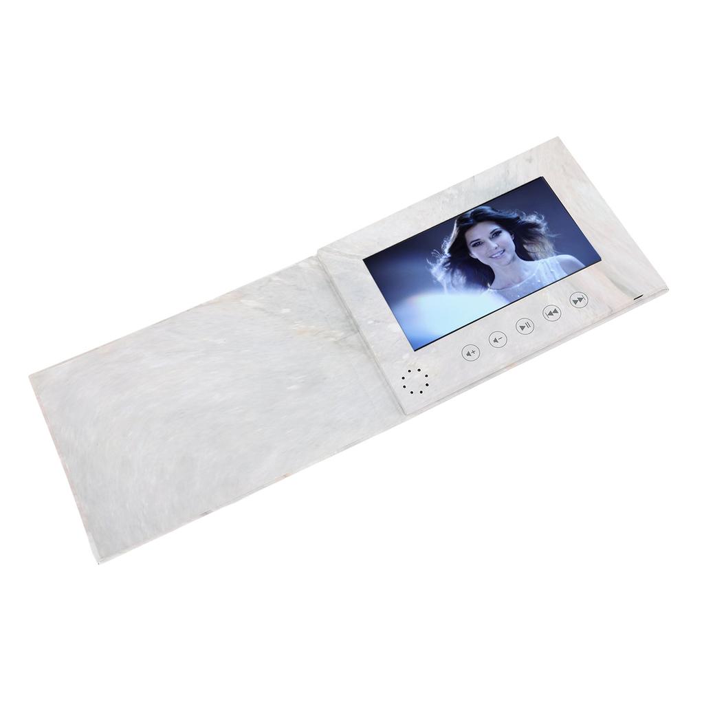 Video Greeting Card 7 Inch Rechargeable Digital HD Video Brochure with 2GB Memory for Mother s Day Father s Day Christmas Anniversary