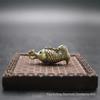 Dragon Gate Brass Copper Coin Fish Keychain Pendant - Lucky Ornament for Men & Women
