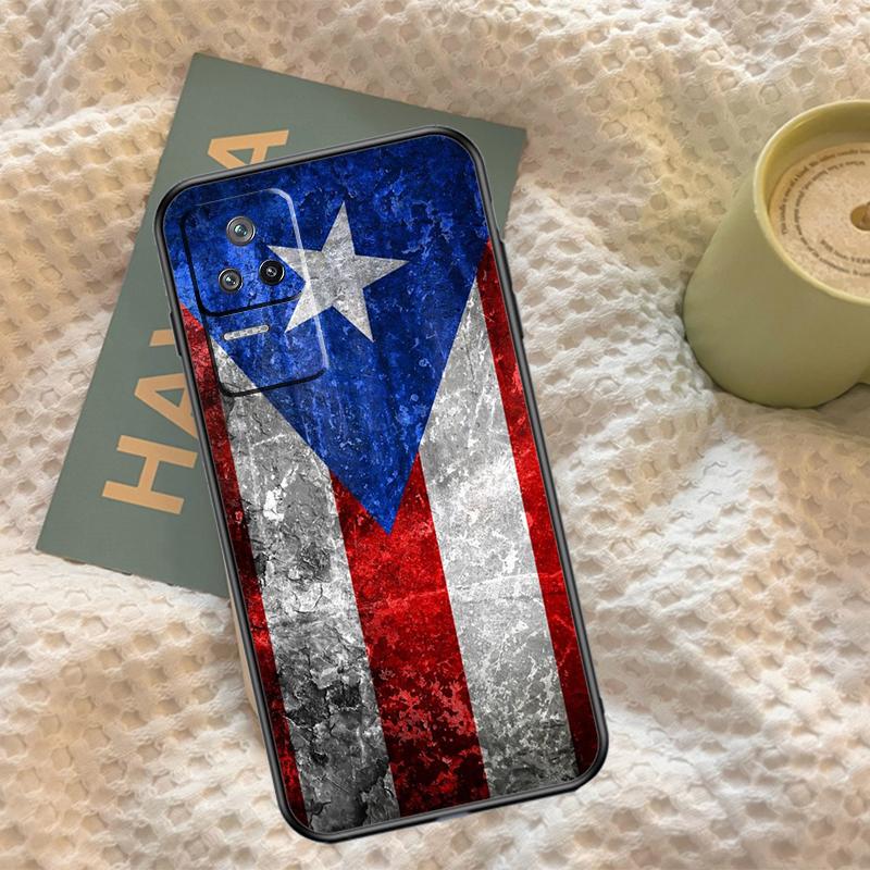 Puerto Rico Flag Case For Xiaomi 14T Pro 11T 12T 13T 13 14 15 Ultra POCO X7 Pro X3 X5 X6 M6 F5 F6 Pro Cover