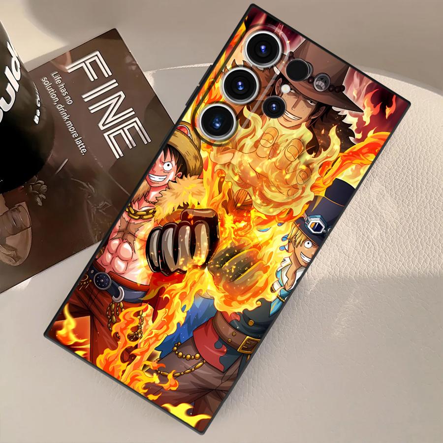 Case for Samsung Galaxy S20 S25 Ultra S23 FE S9 S24 Plus S21 S22 Funda Phone Cover Cool Luffy ACE