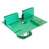 Woodworking Bench Router Plate System Adjustable Height Manual Router Table Lifting System Green