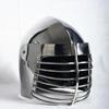 Medieval Superior Bar Grill Bascinet Helmet for SCA Heavy Combat Knight Helmet Steel Bascinet Helmet Armor with Bar Grill Combat Helmet
