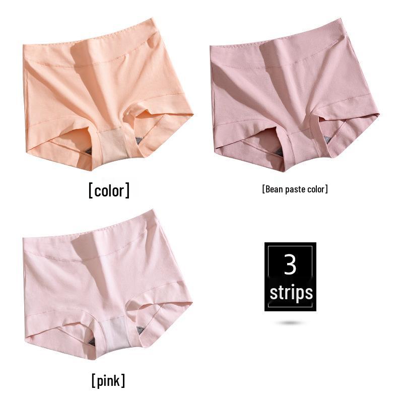 3-Pack Women's High-Waist Cotton Boxer Briefs: Anti-Chafe, Tummy Control, Large Sizes
