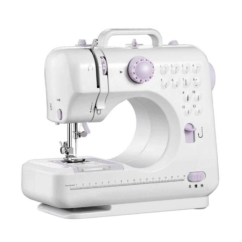 Mini Sewing Machine Multifunction Portable Electric Sewing Machine for Household