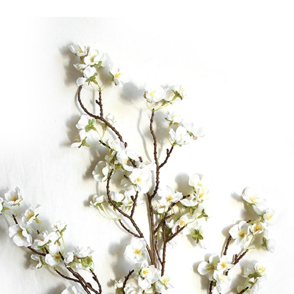 4 Branches Cherry Blossom Branches 97cm Silk Cherry Blossoms Table Centerpiece