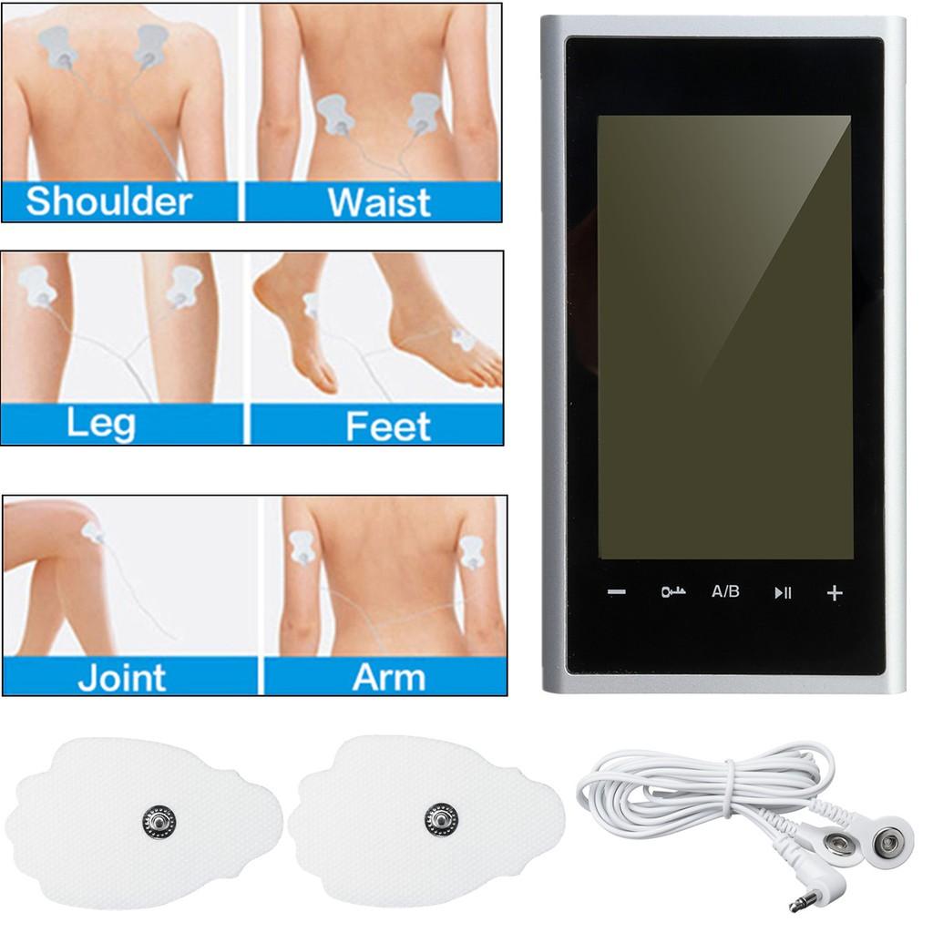 24 Modes 110-240V Ten Unit Electric Massage Pain Relief Muscle Therapy Stimulation Massager Adjustable Lightweight LCD Display