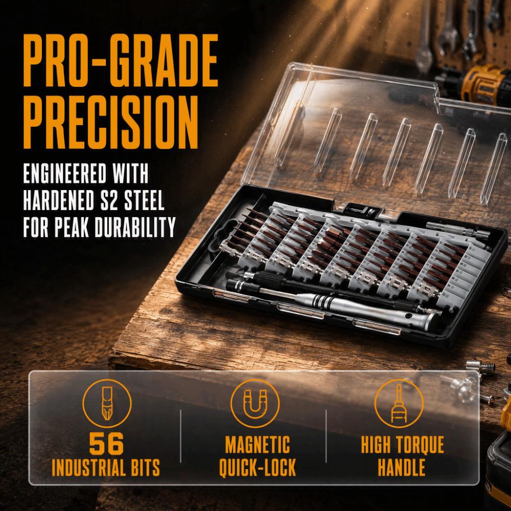 61 in 1 Screwdriver Kit Portable Repair Tool Kit Professional Screwdriver Set Household
