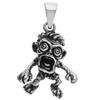 Shinjuku Gin No Kura Zombie Pendant Top (No Chain) Silver 925 Monster Dead Horror Item Halloween Men's