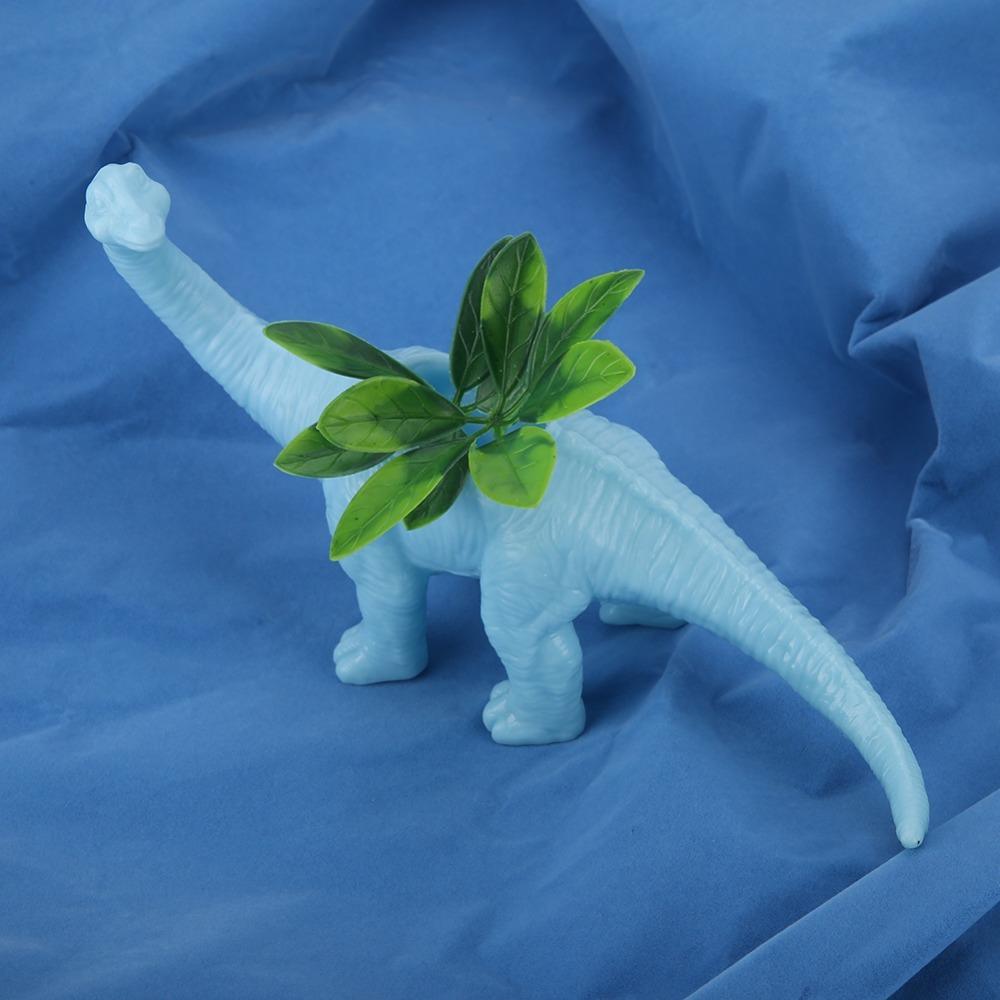 Yellow Animal Planter PVC Garden Decoration Pot Personality Dinosaur Flower Pot For Home Decor