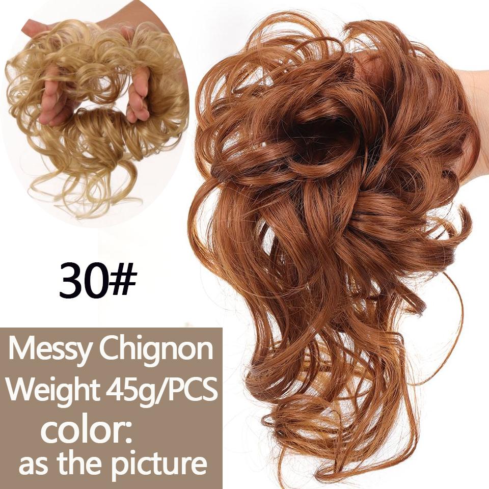 LUPU Светлые черные ленты для волос, грязные вьющиеся шиньонные булочки, синтетические резинки для волос, искусственные волосы для женщин, синтетическое наращивание волос