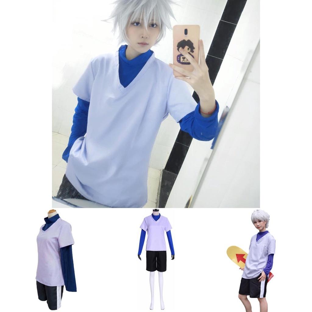Косплей костюм Киллуа из аниме Hunter×hunter Золдик, униформа, полный комплект