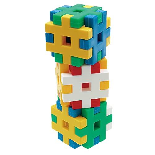 Gakken New Blocks Beginner's Set (Ages 1.5 and up) - 15 Block Types, 54 Parts, 83717