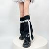 Y2K Носки с вышивкой, Длинные носки, Модные зимние гетры, Уличная одежда