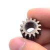 1M 14T D-отверстие 8MM Металлическая шестерня для двигателя 14 зубьев D-детали DIY МОДЕЛЬ
