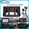 10 Inch Car Frame Fascia Adapter Canbus Box Decoder Android Radio Audio Dash Fitting Panel Kit For Ford Focus Escape Kuga 2019