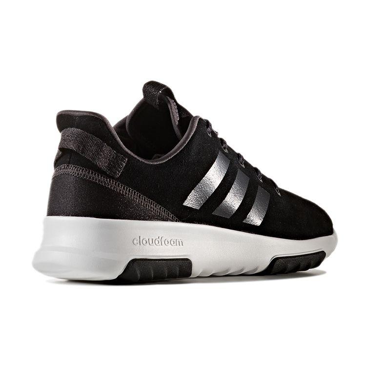 Adidas Neo Racer TR21 Удобные Прочные Поддерживающие Низкие Кроссовки для Бега Женские кроссовки Углеродно-черный BC0051