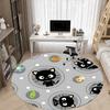 1pc Black Cats Pattern Carpet for Office, Non-slip, Soft and Durable Office Rug, Perfect for Office yy260128061