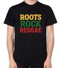 Roots Rock Reggae T-Shirt Jah Rasta Rastafari Rastafarian Top