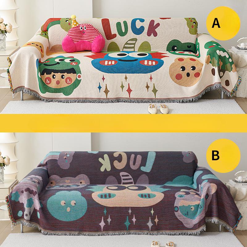 Предотвратить царапины кошек Толстые кисточки Накладка на диван Полное покрытие Домашний Водонепроницаемый Чехол на диван Гостиная Диваны Плед Чехол для мебели