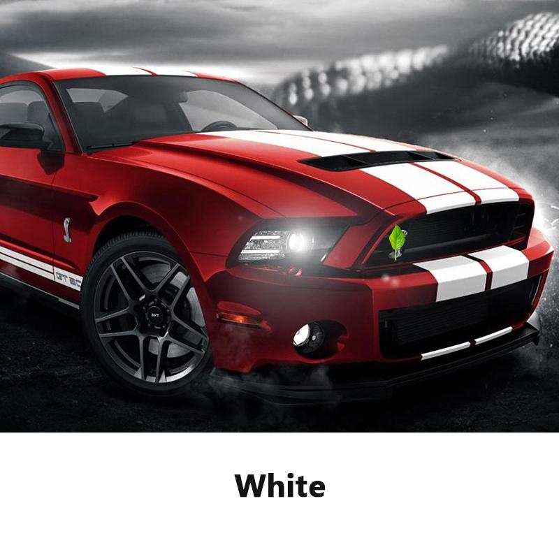 Для Ford Mustang 15-20 узор из углеродного волокна, полный кузов, гирлянда, декоративная наклейка, капот двигателя