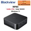 Мини-ПК Blackview MP80 Intel N5095 Мини-компьютер 16 ГБ ОЗУ 1 ТБ M.2 SSD Мини-настольные компьютеры Микро-ПК 2,4/5G WiFi