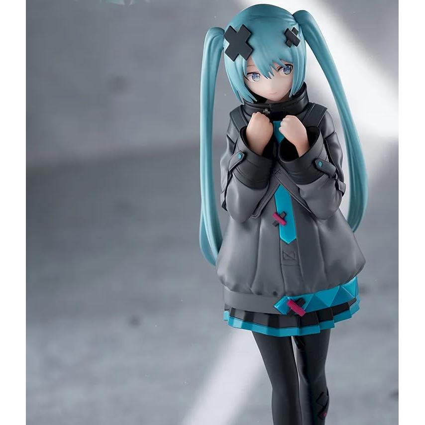 Project Sekai Movie: World Is Broken Non-Singing Miku Luminasta Figure - Hatsune Miku In Closed Window World