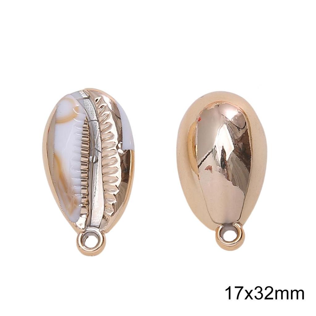 1-10 шт. Акриловая подвеска в виде ракушки для изготовления своими руками ожерелья, браслета, серег, ювелирных изделий, аксессуары для рукоделия