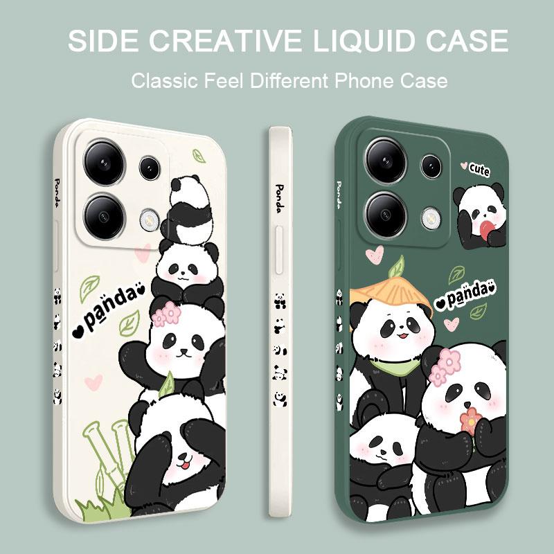 Panda House Phone Case For Xiaomi Redmi Note 15 Pro Plus 4G 5G Silicone Cover