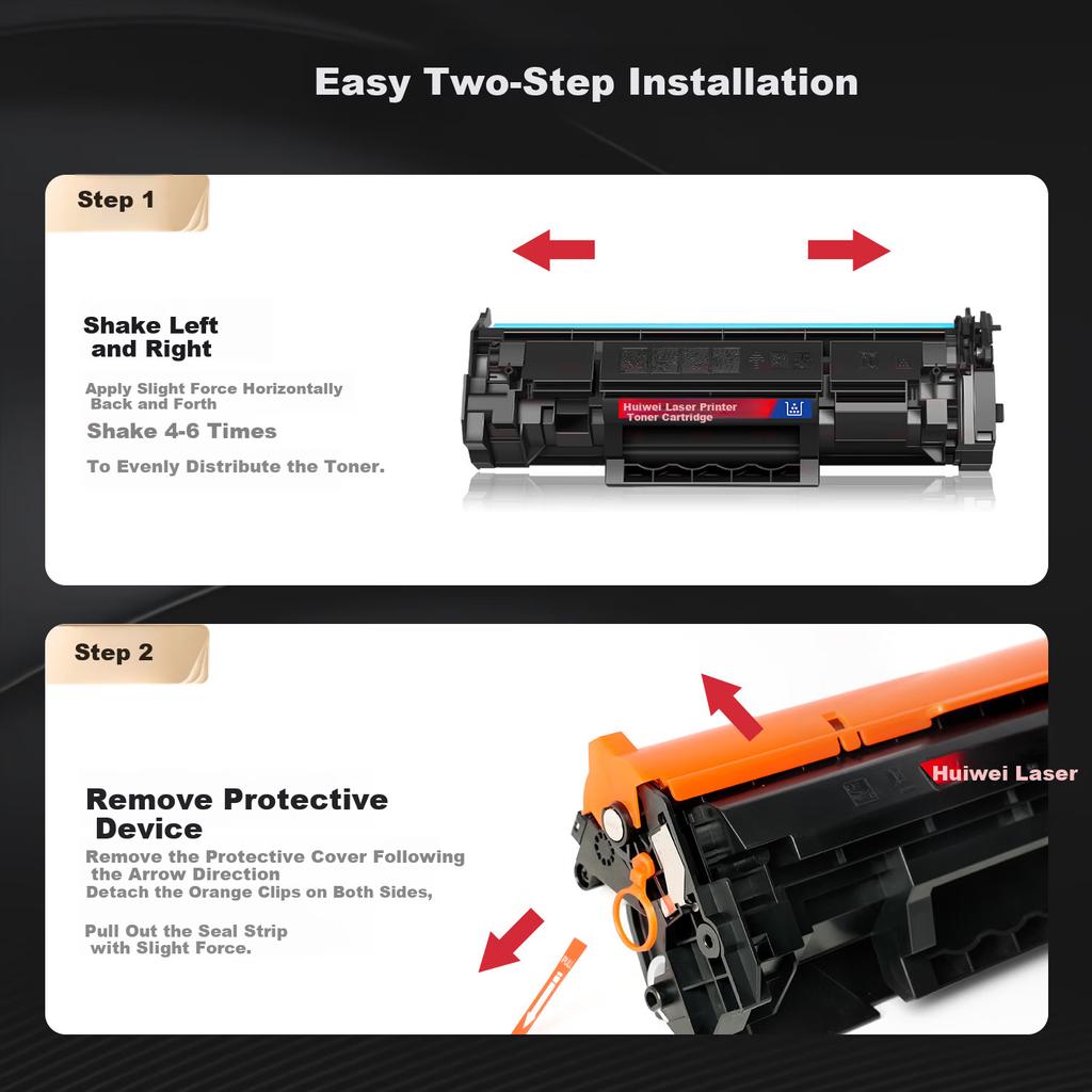 Huiwei Compatible HP M232dw M233sdw M233dw M232dwc M208dw M233sdn Printer W1370A HP137A Toner Cartridge