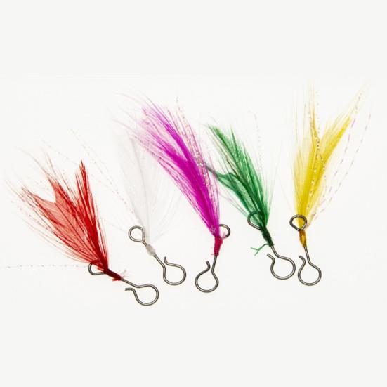20Pcs/Set Fishing Lure Kit with Artificial Hard Bait Metal Spinner Blade Colorful Feather Freshwater Saltwater Fishing Accessories