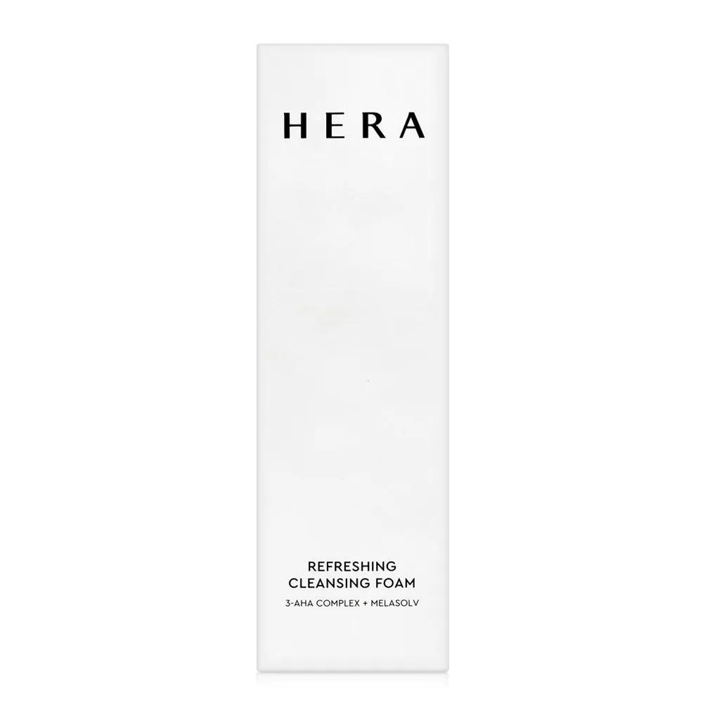 Hera Освежающая очищающая пенка 160 г Melasolve Renewal Глубокое очищение Гипоаллергенная пенка-мусс для умывания лица