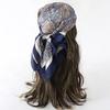 Head Scarf Women Luxury Brand Square Silk Foulard Satin Bandana Summer Soft Neckerchief Hijab Hair Scarves For Ladies