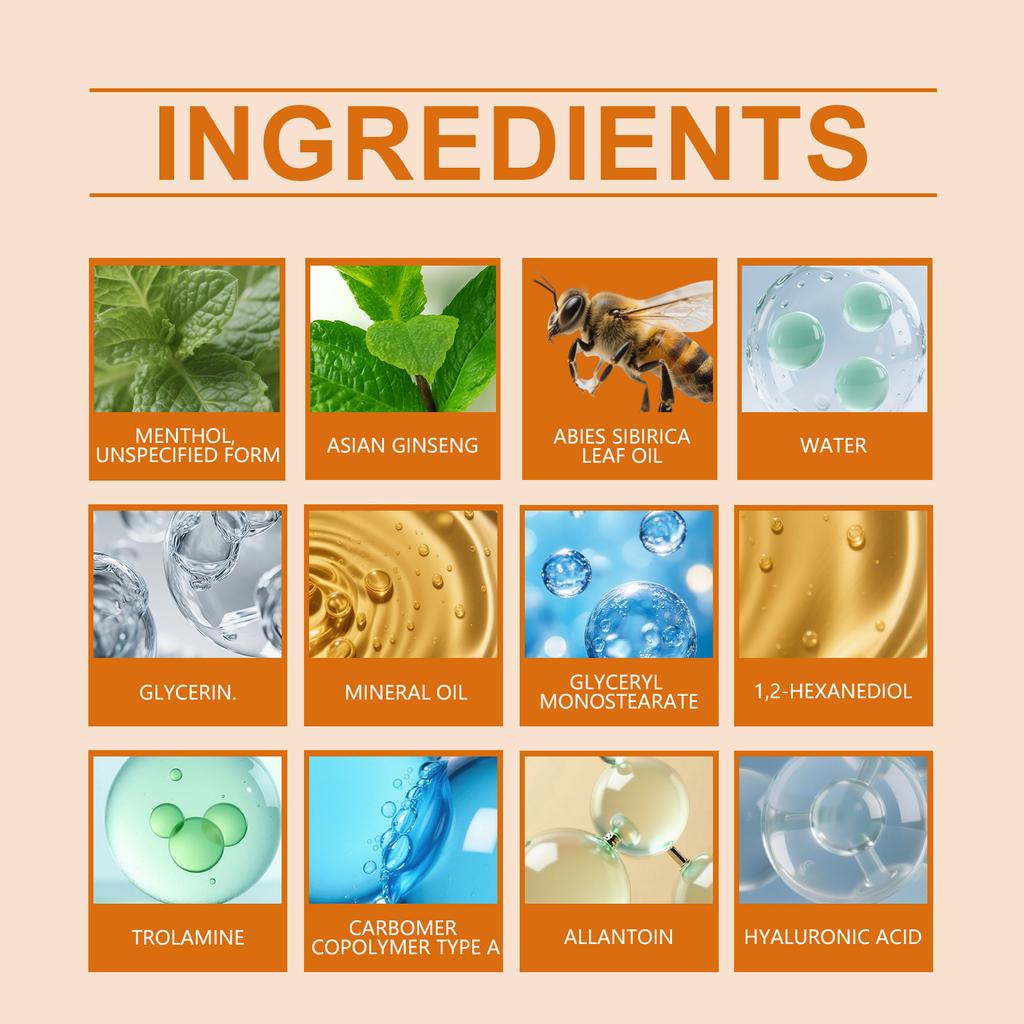 Massage Cream 50 Gm Muscle Cream Joint Care Cream Massage Cream Reduces Muscle Tension And Is Suitable For Use After Exercise