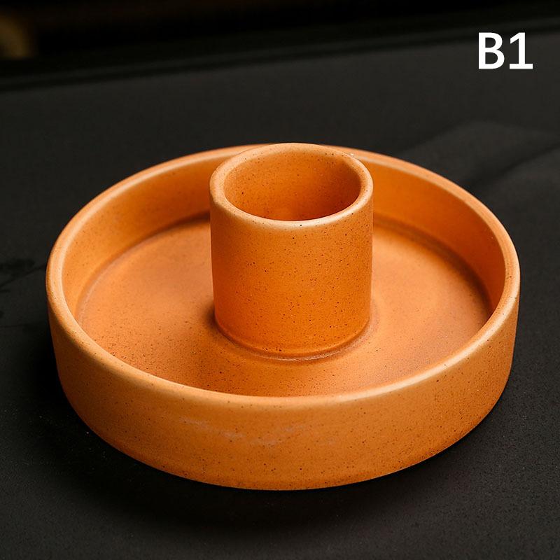 Ceramic Palo Santo Holder Incense Burner For Stick Sage Holder Incense Holder Ash Catcher Tray For Meditation Yoga Room