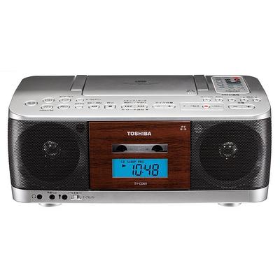 Радио и кассетный плеер Toshiba TY-CDK9(S) [Серебро]