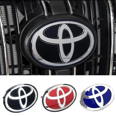 3D Значок Логотип Автомобиля Для Toyota Corolla Camry RAV4 LANDCRUSER Highlander Yaris Vios Alphard Prado Reiz Wish, Решетка Радиатора и Капот