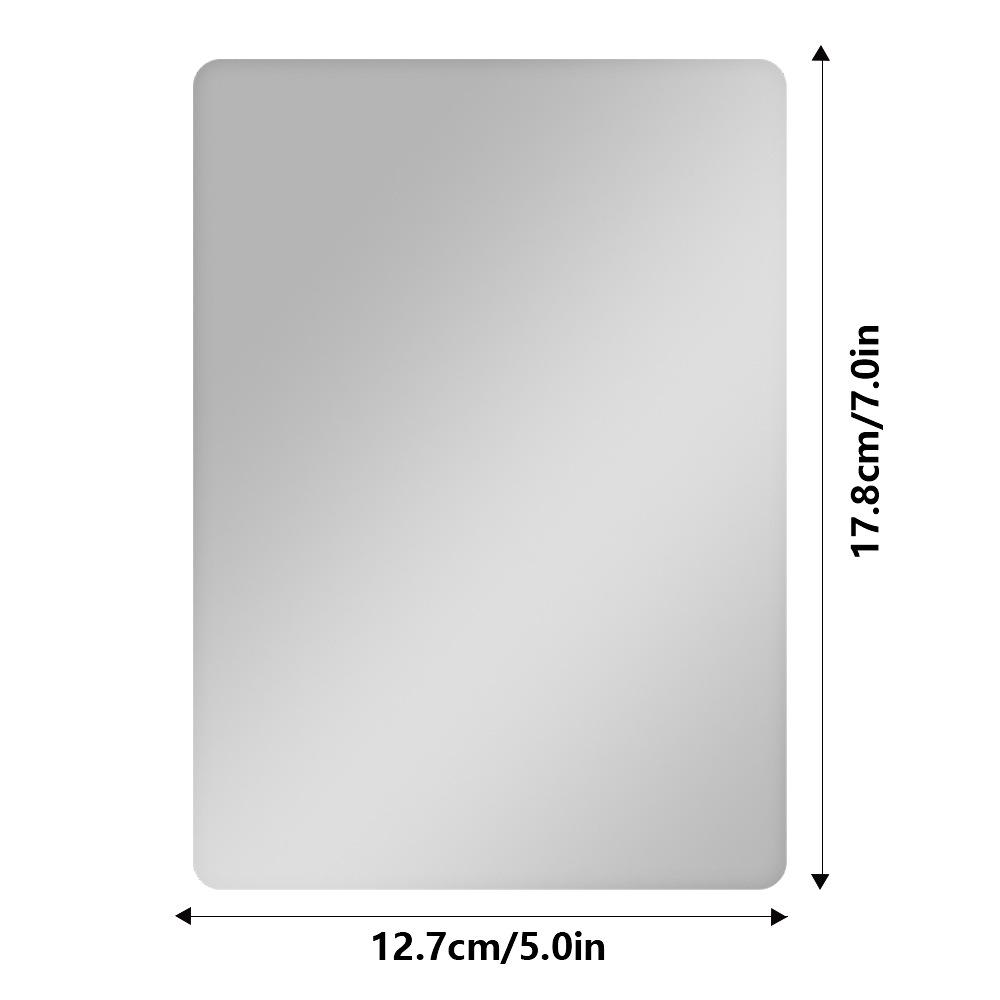 Прочное магнитное зеркало для шкафчика для школы, офиса, шкафчика в ванной комнате, холодильника, акриловое зеркало для макияжа, подарок для девочек-подростков