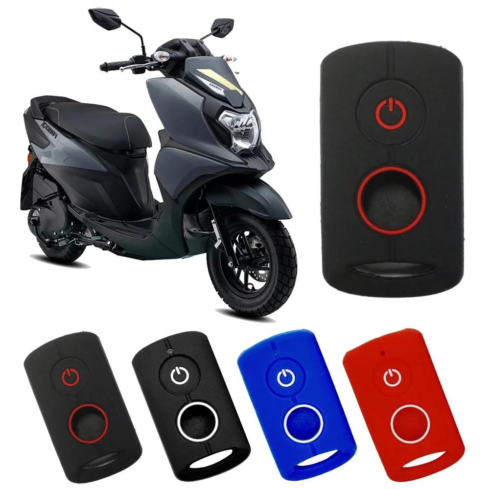 Силиконовый чехол для брелока ключа зажигания Для Yamaha Nmax 2021/2022 NVX NVX155 XMAX XMAX300 QBIX AEROX JAUNS 2018 2019 Аксессуары для мотоциклов